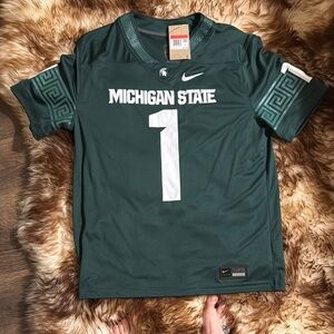 Nike Michigan State Green Jersey